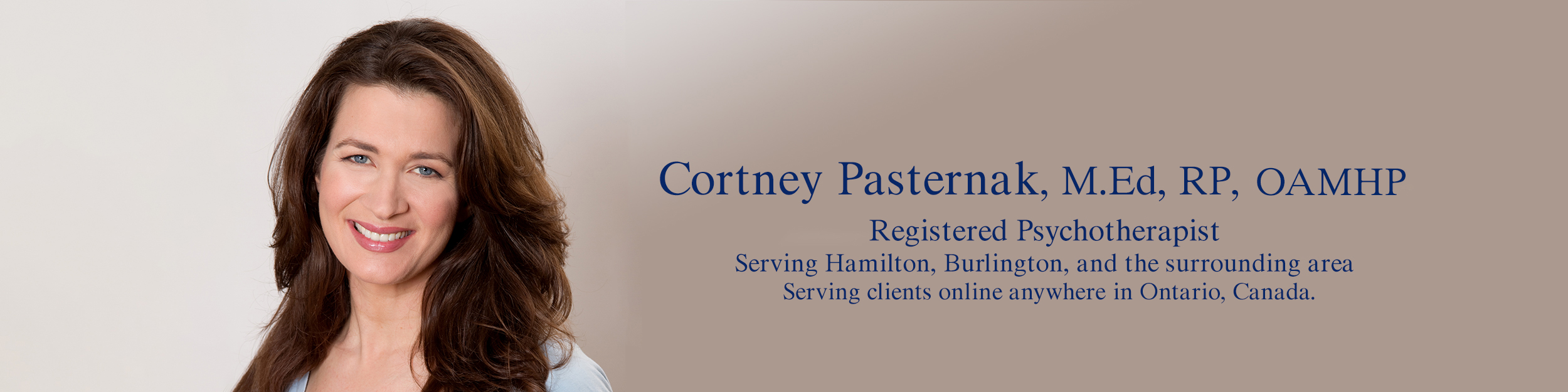 Cortney Pasternak,  Counsellor