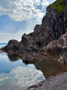 Newfoundland: even the easy trails have danger along the way.
